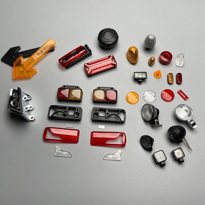 NM58459 Tail Light Cup Light Sheet for 1 by 14 Tamiya RC Dump Truck Toy for Man TGX Hino Car Accessories