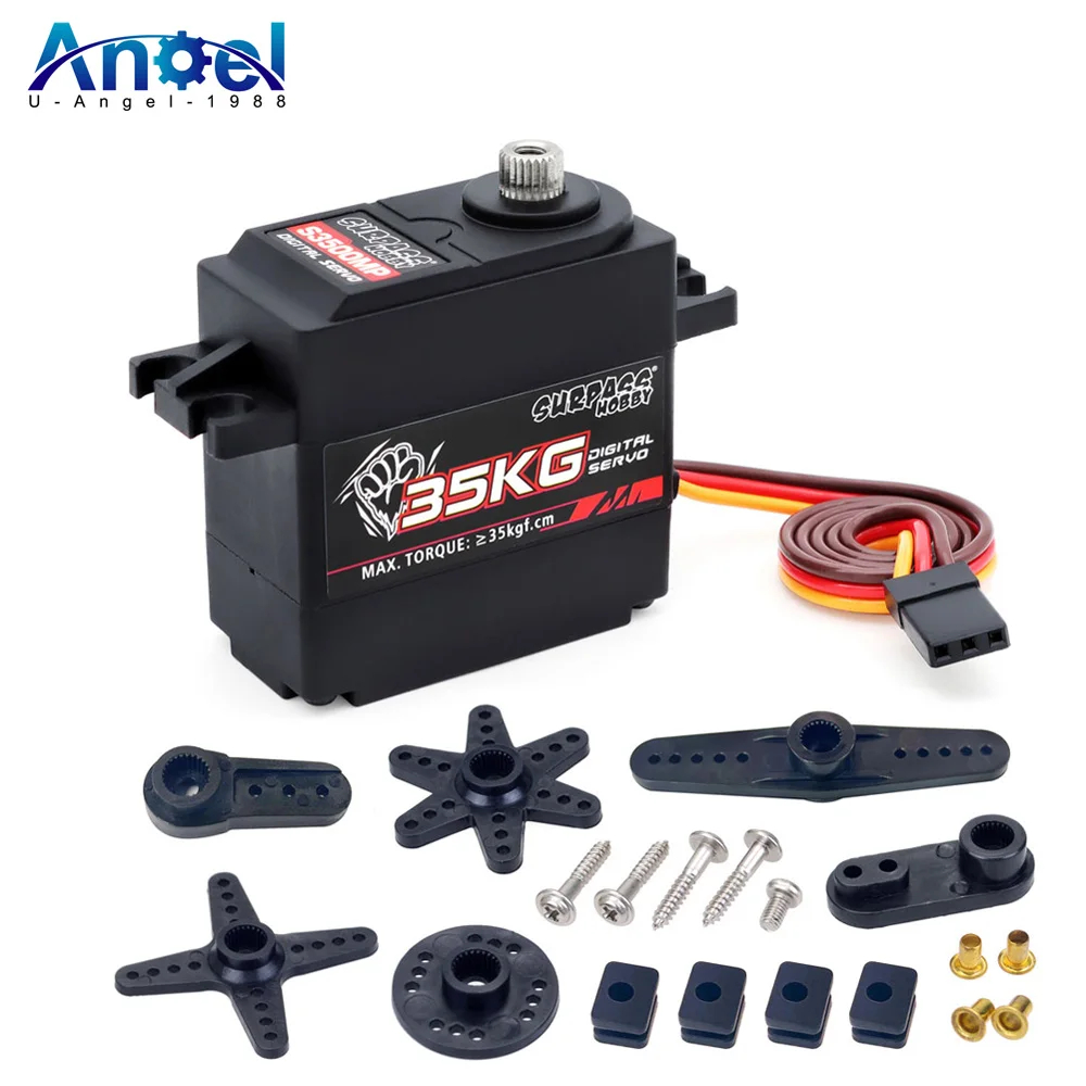 NM58669 HOBBY S3500MP S3500M Digital Servo 35KG Large Torque High Voltage Servos for RC Car Robot Airplane Fixed-wing