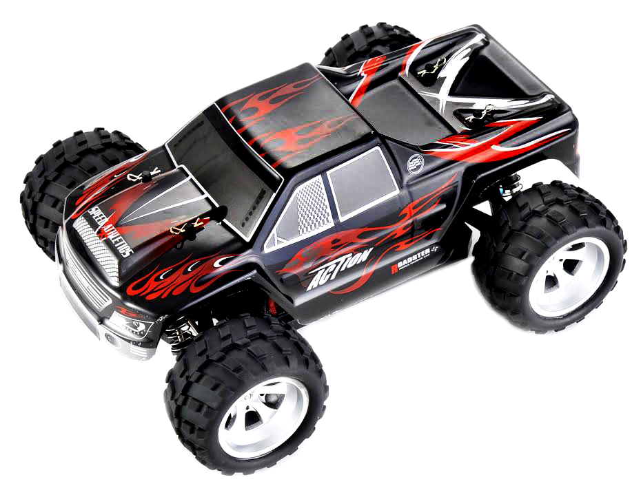 Picture of AZ Trading NC33240-AZ 2.4 Ghz iBot 1-18 Scale 4WD Off-Road Remote Control Truck Toys, Black