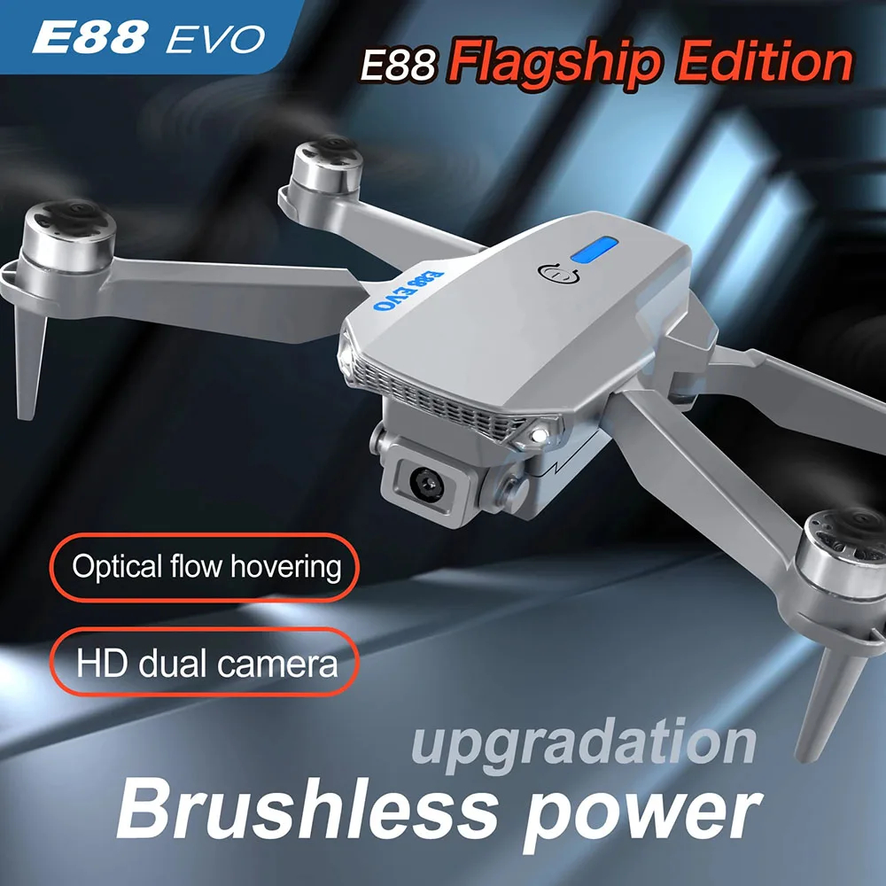 NM59295 Brushless 4K HD Camera Drone Foldable Quadcopter FPV Wide Angle 1080P RC Helicopter Tarmac Toy -  UNO1RC