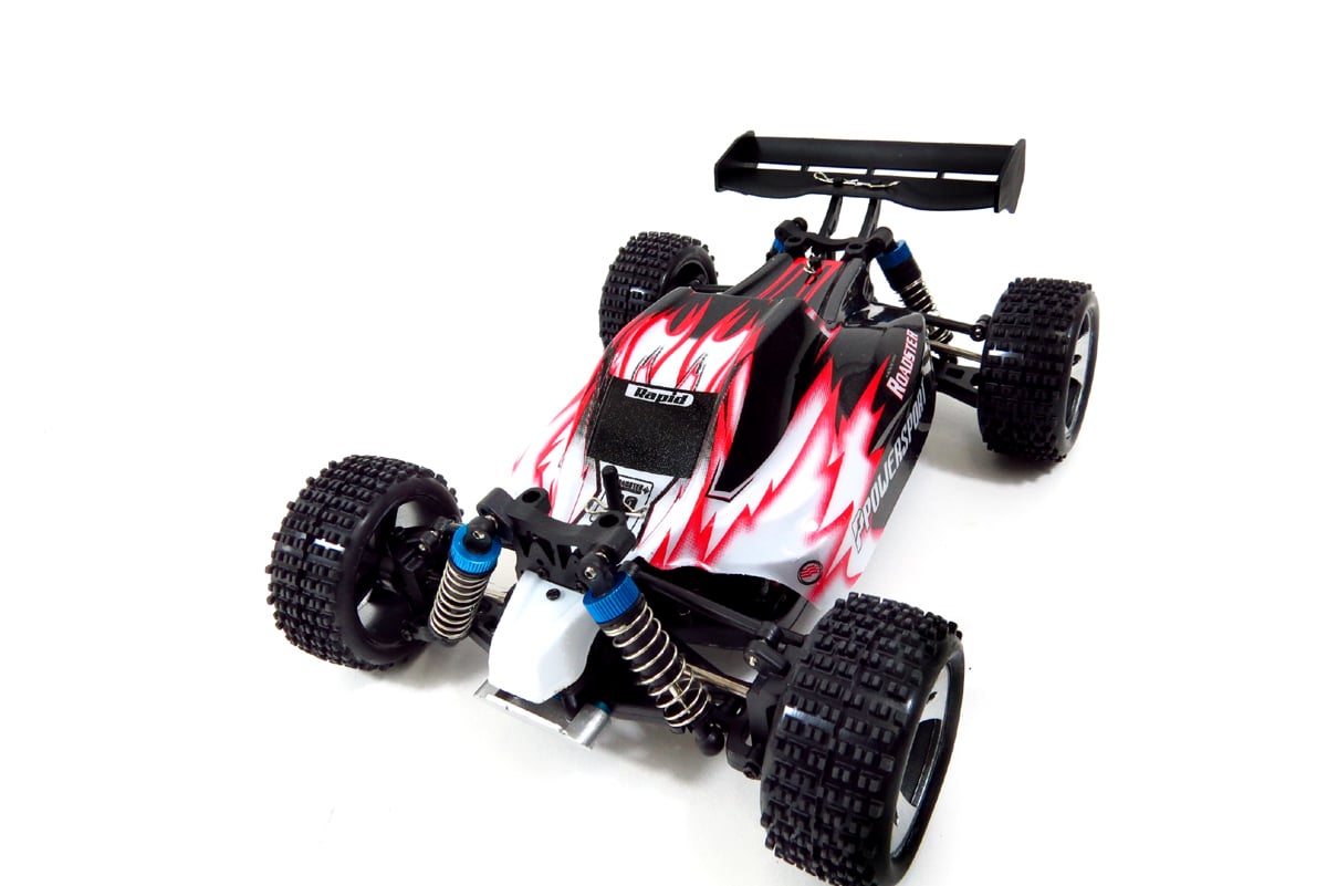 NC33243-AZ 2.4 Ghz iBot 1-18 Scale 4WD Off-Road Buggy Remote Control Racing Car, Red -  AZ Trading