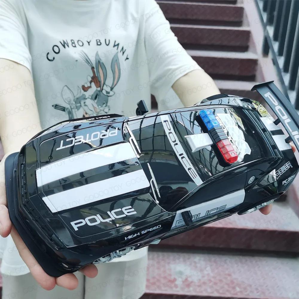 NM59423 Car 1-12 Remote Control Mustang Police Car Kid Wireless Remote Control Car Gift Stunt Drift Electric Car Model Toys for Boys