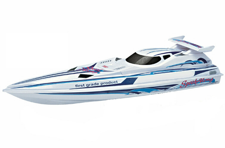 Picture of AZ Trading NC33246-AZ 36 in. iBot 2.4 Ghz Speed-X Cyclone Remote Control Racing Boat Toys, White