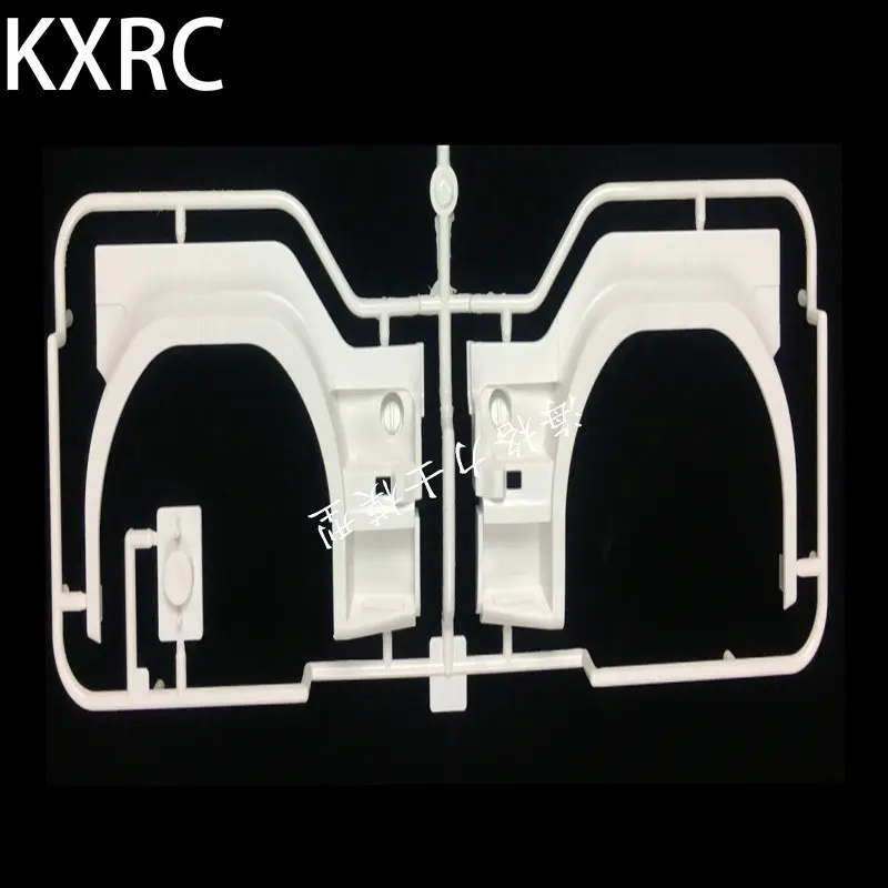 NM59022 Plastic Front Wheel Eyebrow Car Shell Accessories for 1 by 14 Tamiya RC Truck Trailer Tipper Scania R620 R470 R730 DIY Parts - White