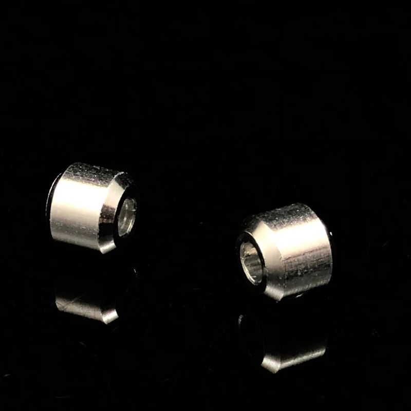 NM59025 JKMax Anti-Roll Bar Stopper Accessories Silver Version RC Car Part, Pack of 2