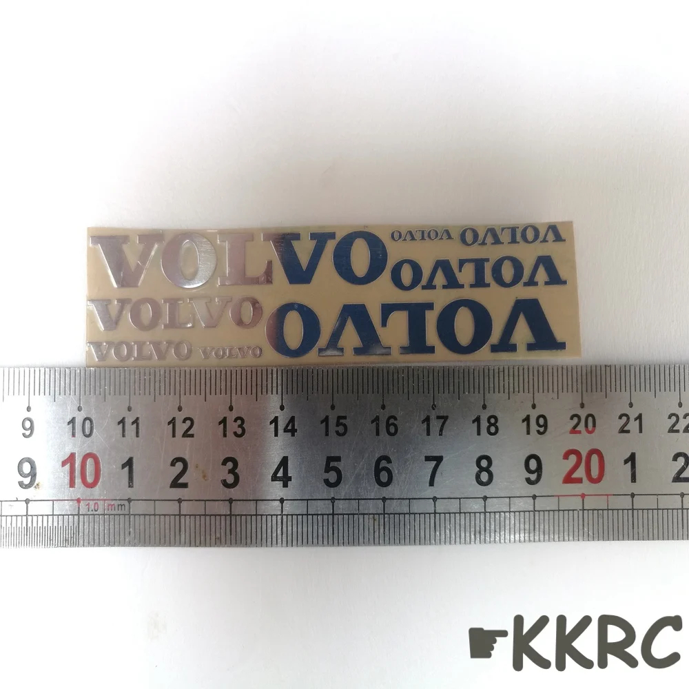 NM59091 Paste Letter Post Decoration Stickers for 1 by 14 Tamiya RC Truck Tractor Trailer Volvo FH12 FH16 56360 DIY Parts