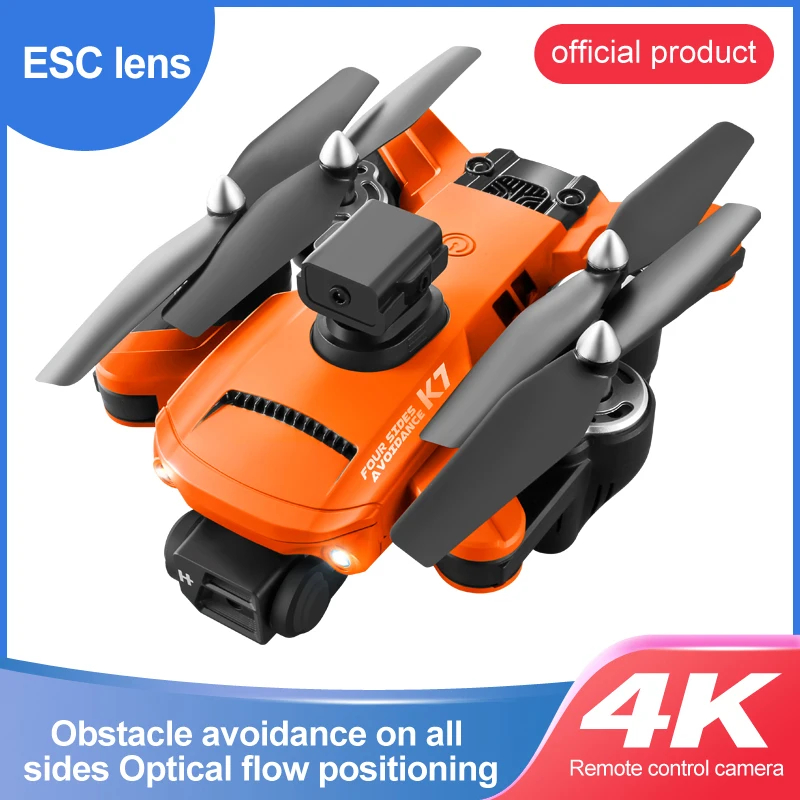 NM59290 Drone 5G Wi-Fi FPV Brushless Motor Optical Flow Localization 360 Deg Laser Obstacle Avoidance 4K HD Dual Camera RC Quadcopter Toy