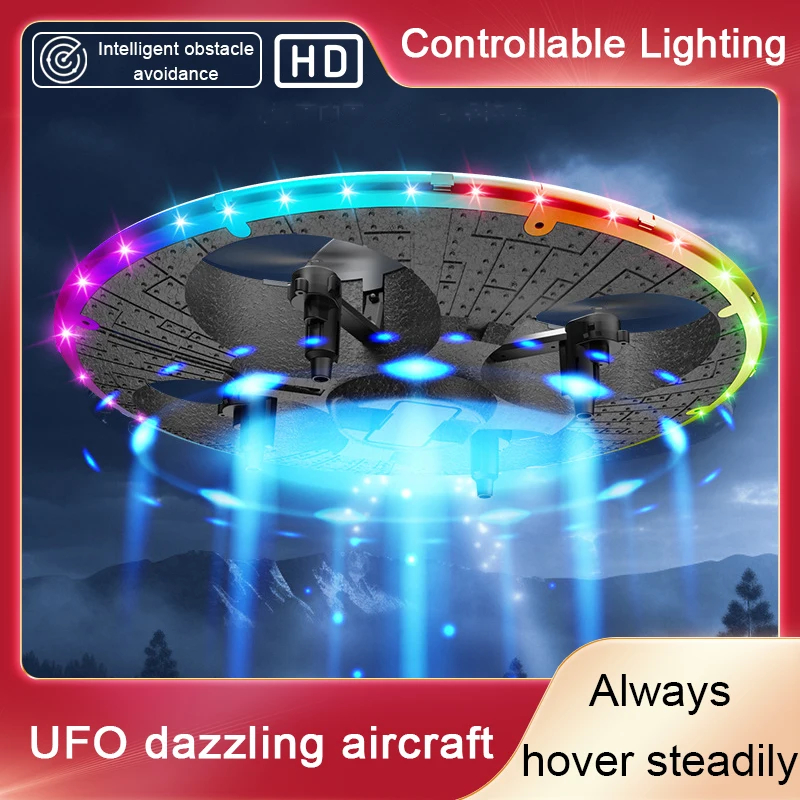 NM59325 Mini Drones with HD Camera Foam UFO Plane Helicopter FPV Intelligence Obstacle Avoidance Aircraft Children Toys Gift