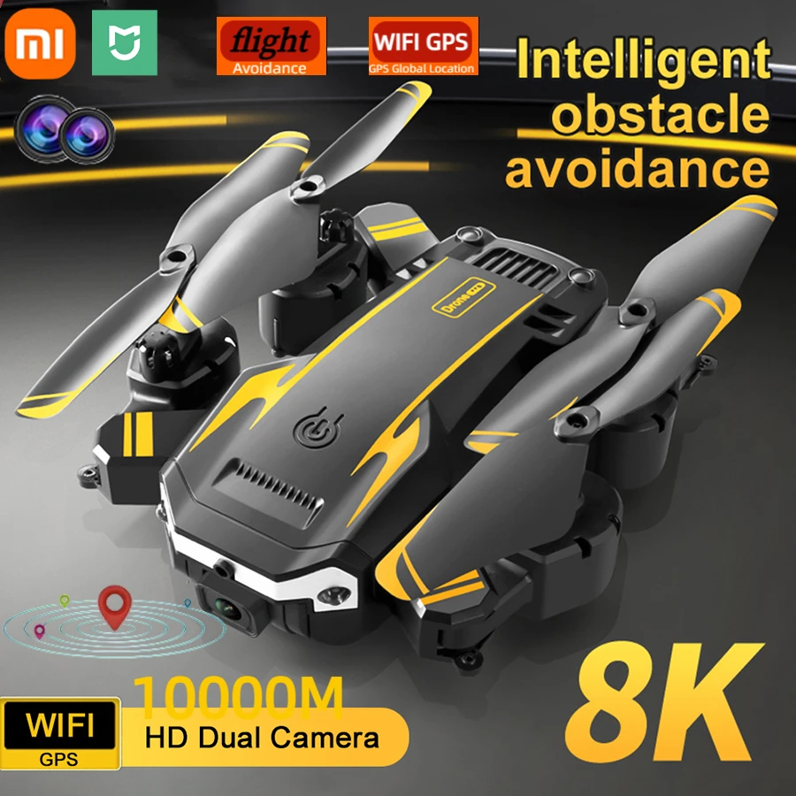 NM60312 Mijia G6Pro Drone Professional 8K GPS HD Dual Camera 5G Obstacle Avoidance Optical Flow Positioning Brushless Upgraded RC -  UNO1RC