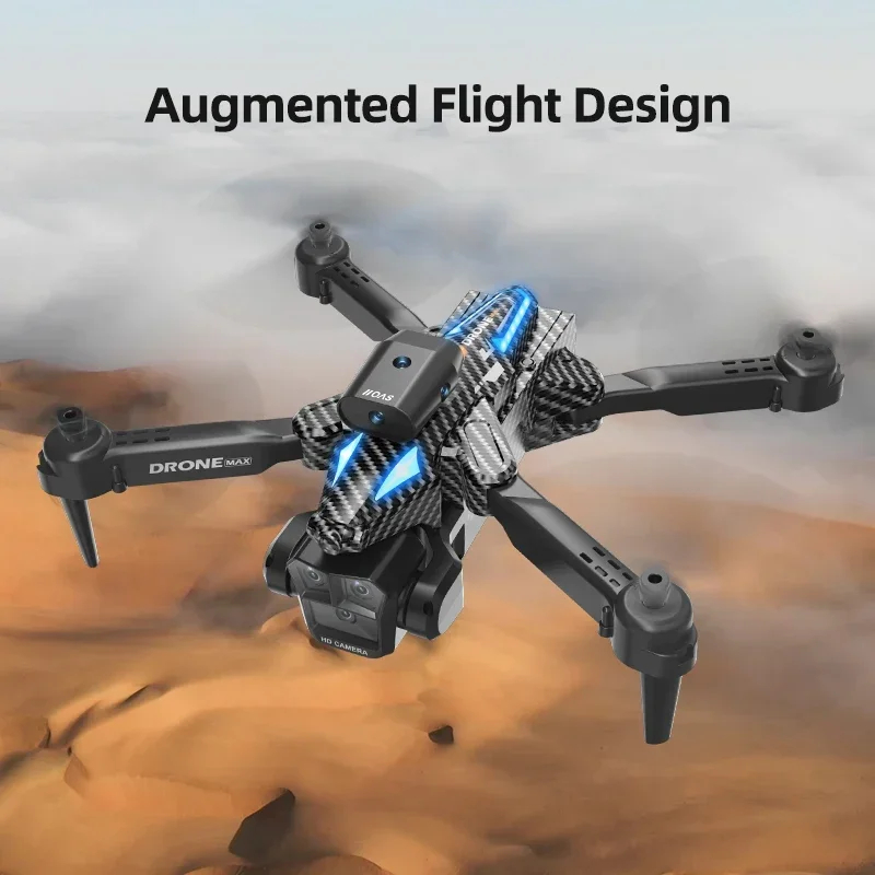 NM60424 Optical Flow Positioning Obstacle Avoidance C10 Max GPS RC Drone HD Gesture Photography Foldable Quadcopter Toy Gifts - Multi Color