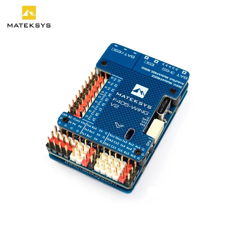 NM60572 Matesys F405 Wing V2 STM32F405RGT6 Flight Controller Built-in ICM42688P OSD SD Slot for ArduPilot - INAV RC Toy Airplane