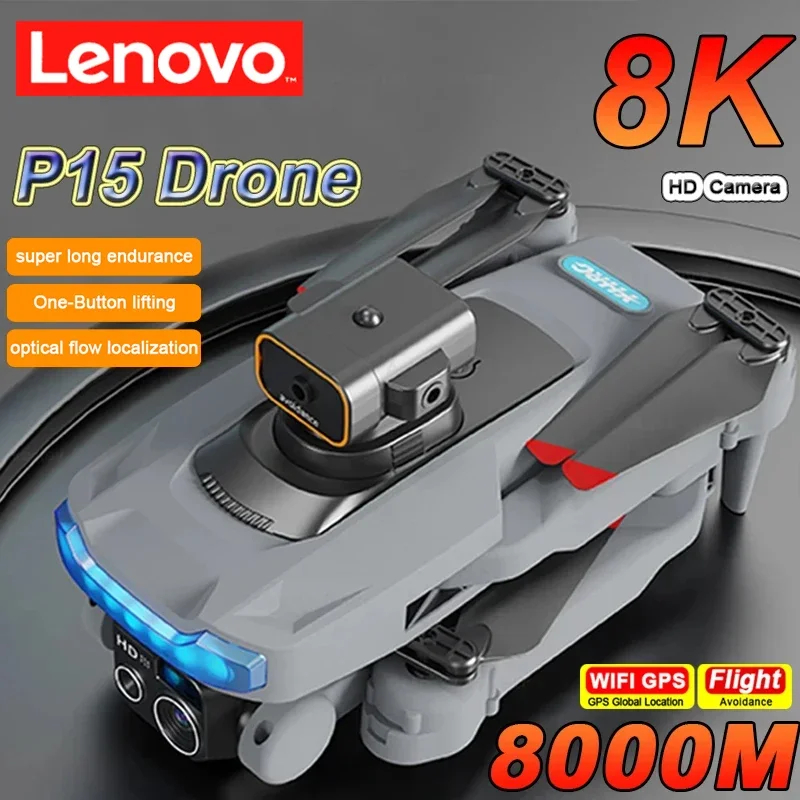 NM60368 P15 Drone Professional 8K 5G GPS Dual Camera Obstacle Avoidance Optical Flow Positioning RC for Adult & Child Toy