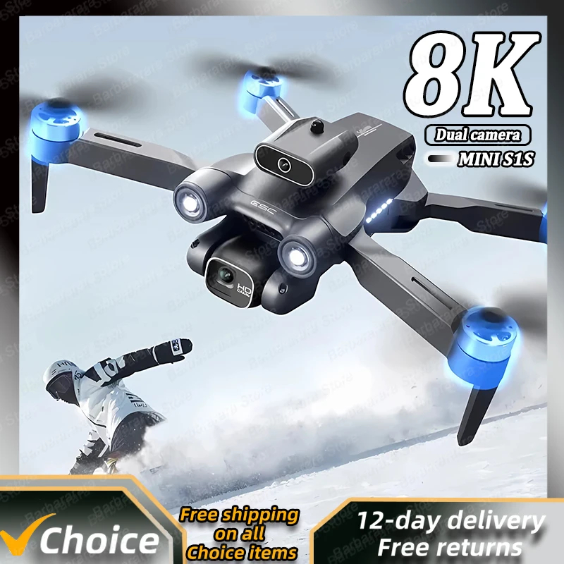 NM60421 Mini Drone HD 4K Professional 8K Camera Brushless Obstacle Avoidance Aerial Photography Quadcopter RC Kids Toy Apron Sell