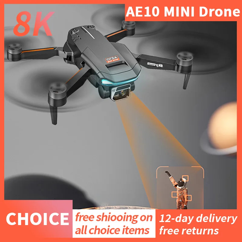 NM61324 MINI Lightweight RC Drone Foldable 8K Professional HD Dual Camera GPS & Optical Flow Position Brushless DC FPV Smart Drone