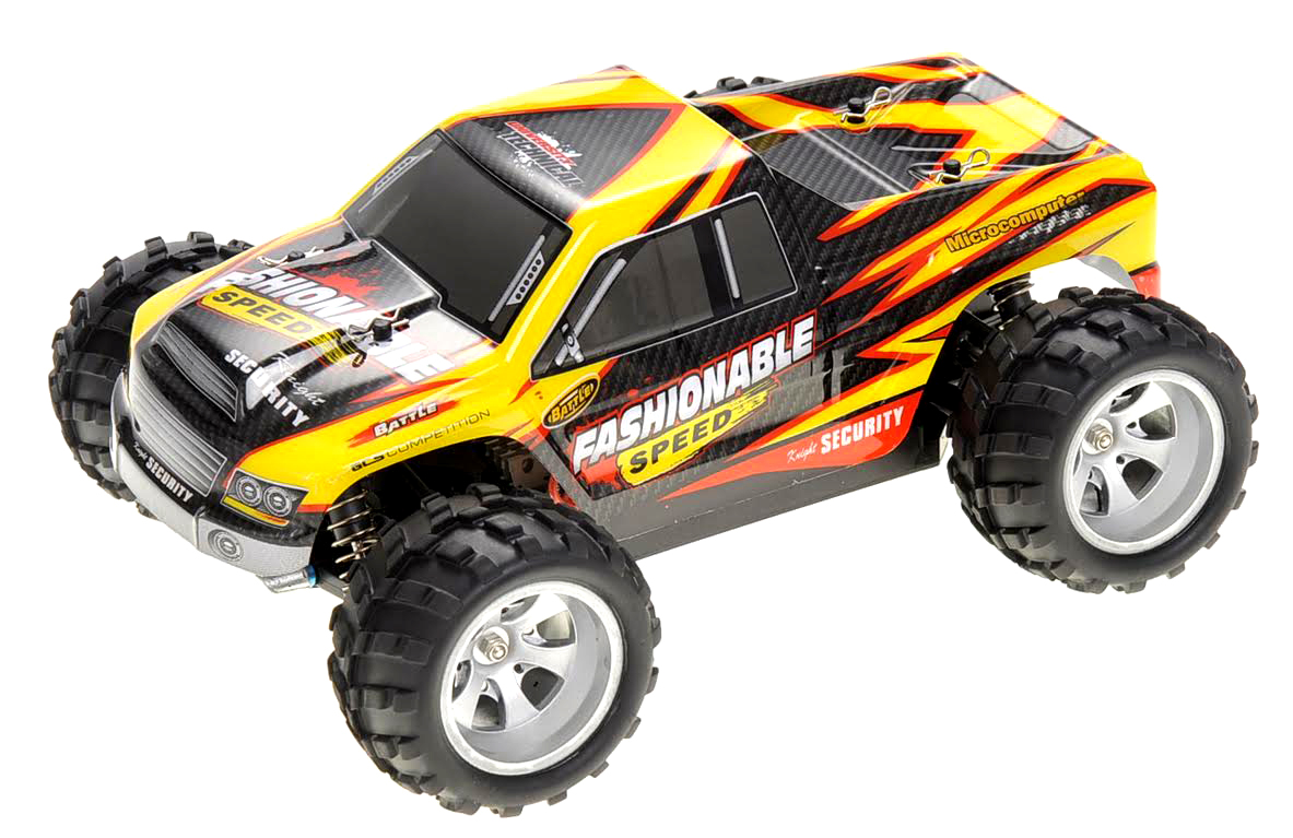 Picture of AZ Trading NC33229-AZ iBot 1-18 Scale 2.4 Ghz 4WD Remote Control Off-Road Truck Toys, Yellow