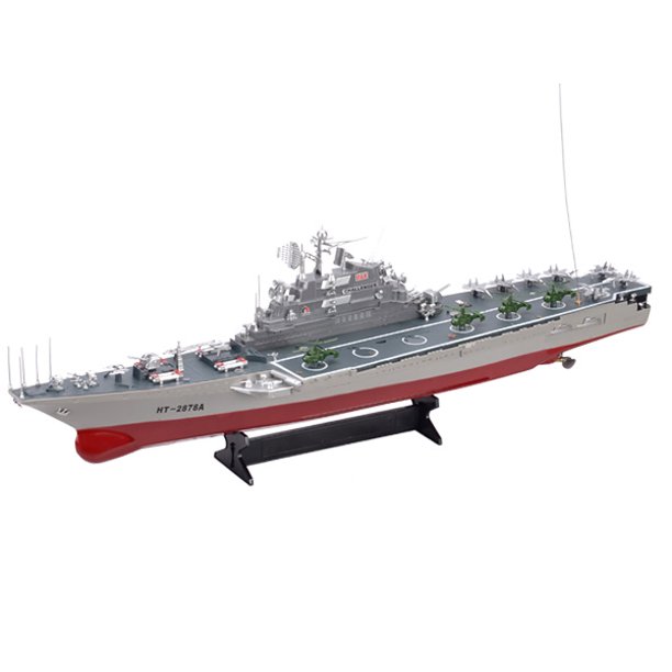 Picture of AZ Trading NC33231-AZ 30 in. iBot Warship Radio AiRemote Control RCraft Carrier Highly Detailed Model Boat Toys