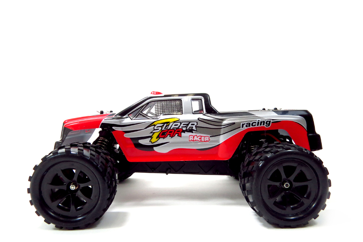 Picture of AZ Trading NC33254-AZ iBot 1-12 Scale 2.4 Ghz Terminator Remote Control Racing Truck Toys, Red