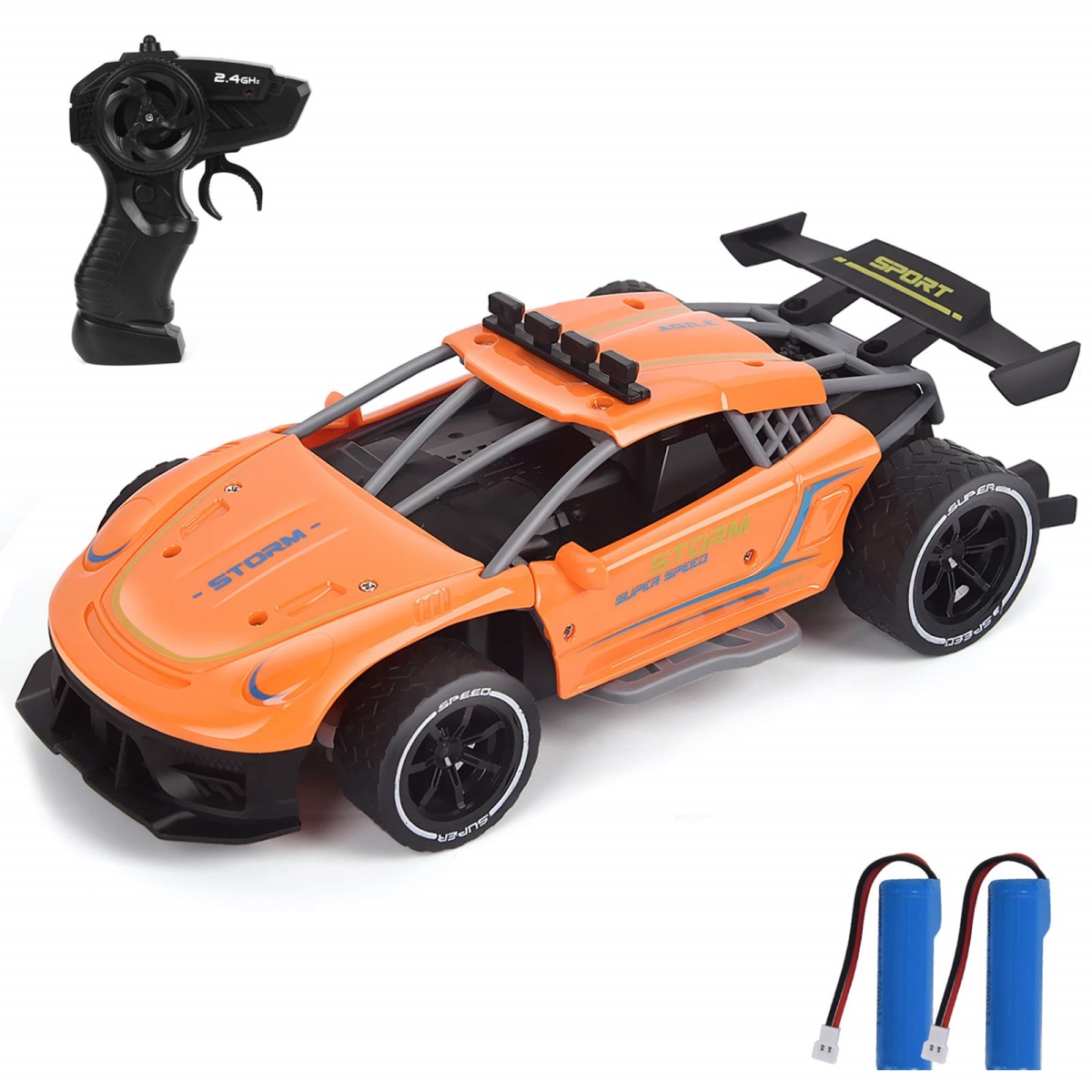 NC32961-AM Drift 1-18 Scale Remote Control Car with 2.4 Ghz High Speed Racing Sport -  IBOT