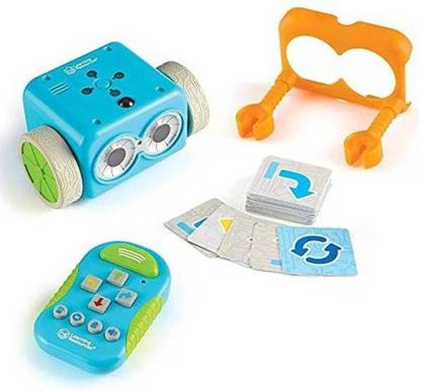 Picture of A-Sonic XS71084 Resources Botley the Coding Robot&#44; Coding STEM Toy - 45 Piece Coding Set&#44; Ages 5 Plus