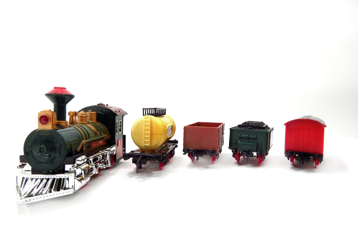 NC33137-AZ Continental Express Train Toy Set -  AZ Trading