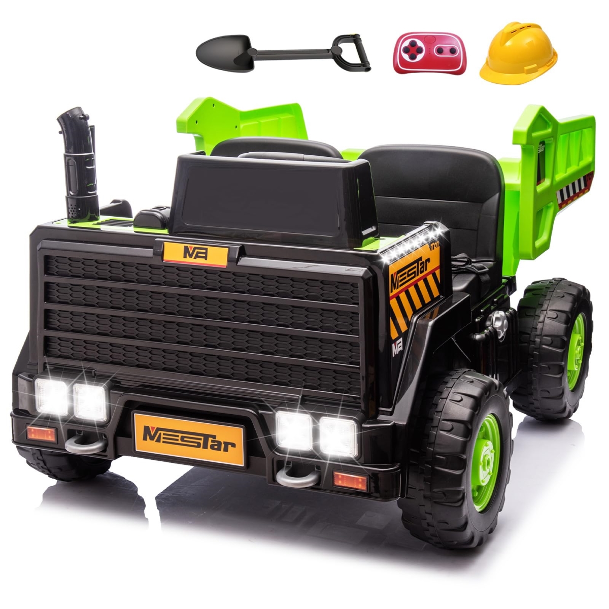 thumbnail image 2 of Remote Control Construction Vehicle NOKA RC Excavator Toy - 1:18 Scale With Metal Shovel & Sounds Blue Smoke Effect RC Toy 2 of 13