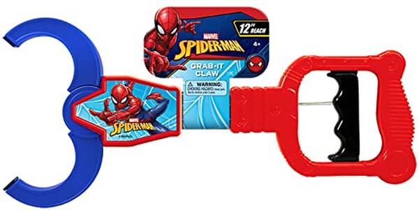 Picture of A-Sonic XS67773 Spiderman Robot Arm Claw Grabber Tool - 1 Unit Spiderman - Grab it Claw Toy 0.12.5 in. Long - Pick Stick Boy Toys - Grabber Toys for Kids Includes a Sticker - A-6824-1s