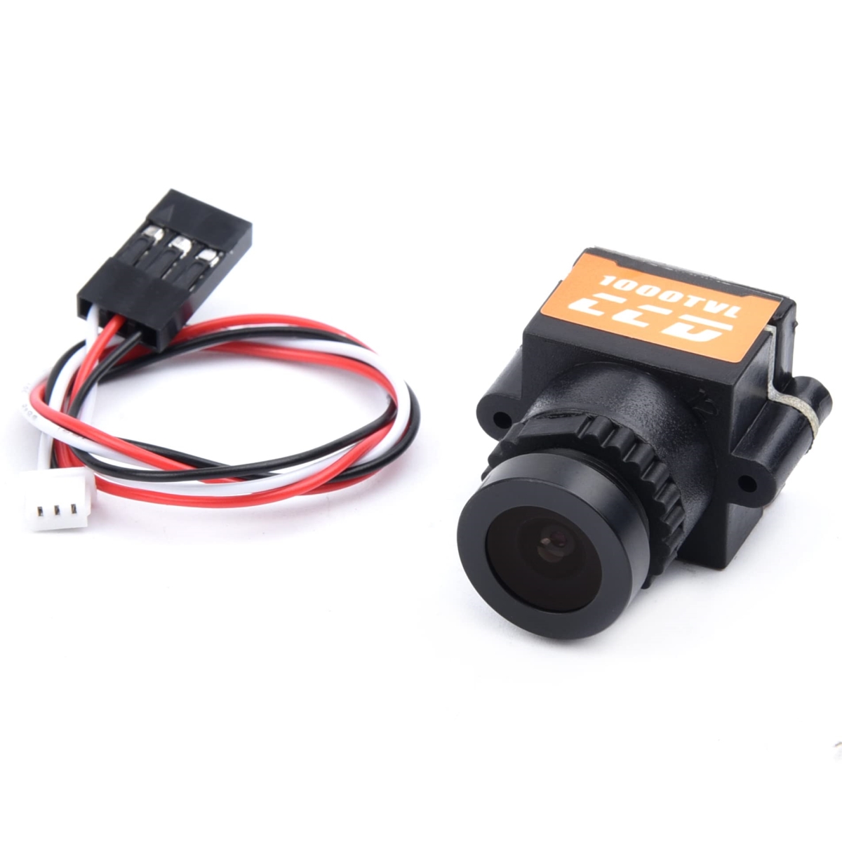 Picture of A-Sonic XS68100 Mini 1000TVL FPV Camera 0.33 CCD 110 deg 2.8 mm Lens NTSC PAL Switchable Camera for FPV Drones DIY Parts