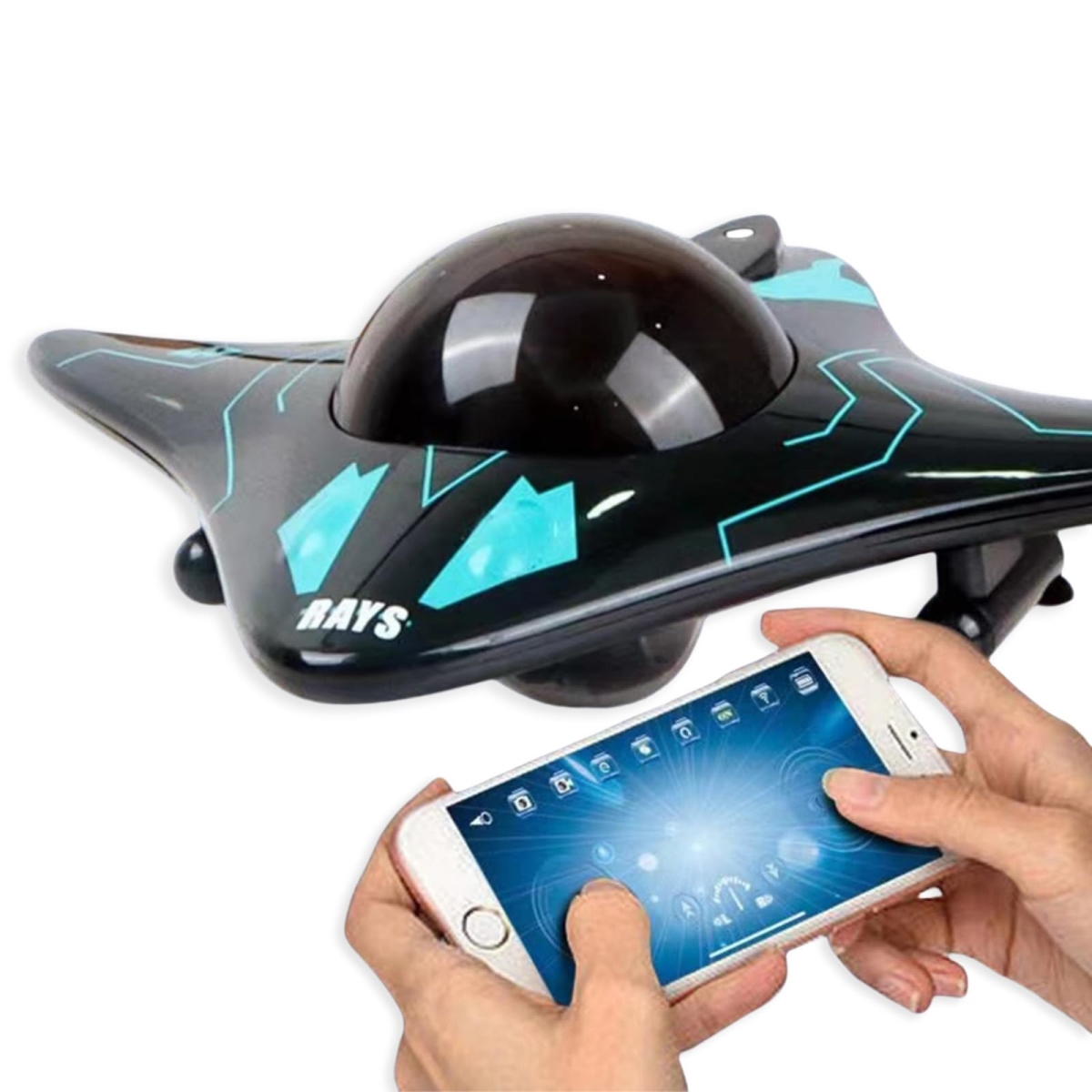 XS69633 Boat Waterproof Mini Equipped with Wi-Fi Camera for Real-time Shooting in Pools & Lakes - Great Birthday Gift for Kids