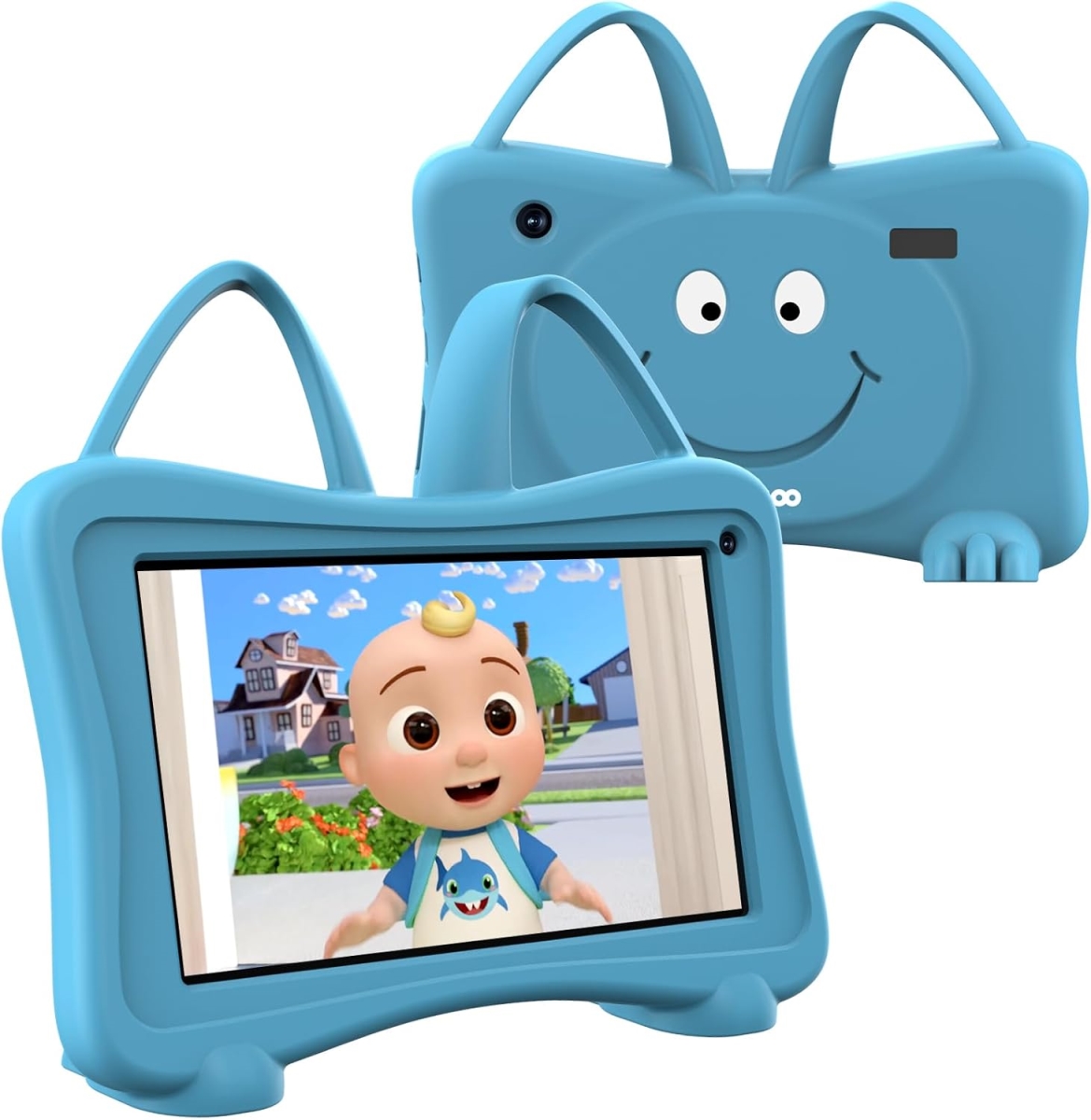 XS70354 7 Toddler Childrens Learning Tablet with Wi-Fi - YouTube - Parental Control - Durable Case Education Learning Apps for Boys Girls, Blue