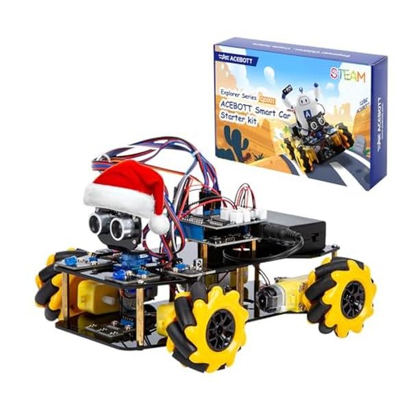 XS71546 STEM Coding Functions Car Kit for Ages 12-16 - 16 Plus Smart Car Kit - Without Expansion Pack - QD001