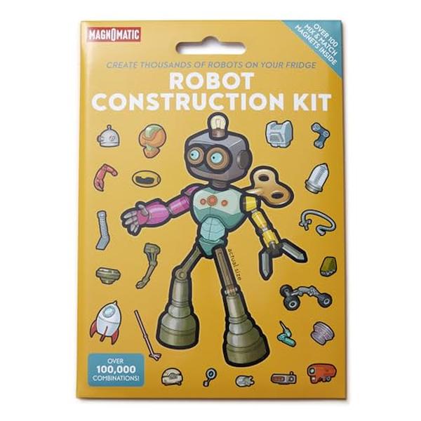 Picture of A-Sonic XS69337 Robot Construction Kit - Funny Fridge Magnet Creature Creation Kit