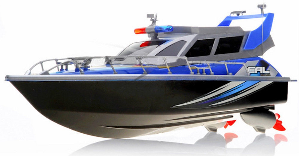 Picture of AZ Trading NC33174-AZ 17 in. Radio Control Patrol Boat, Blue