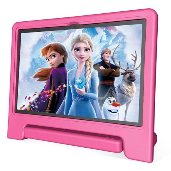 10.1 in. Kids Tablet - Android 14 - Octa-core - 64GB - Wi-Fi - Bluetooth - Parental Control - Children Content - Children Toddler Pink Girls Gift