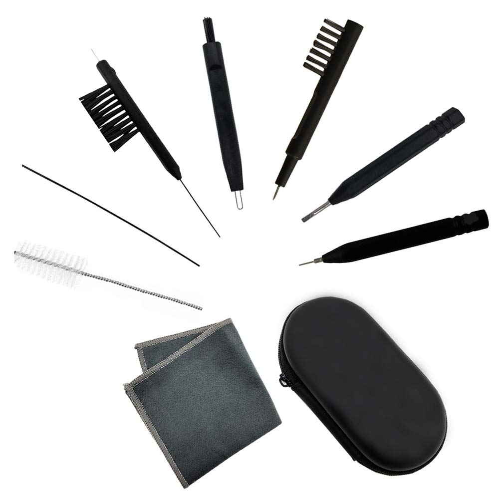 Picture of A-Sonic XS67567 Hearing Aid Amplifier Cleaning Tools - Earbuds&#44; Headphones & Airpods Cleaner Brush Kits with Case