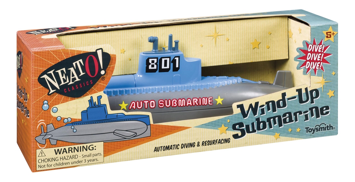 Picture of A-Sonic XS68035 Neato Classic Toys Wind Up Diving Submarine