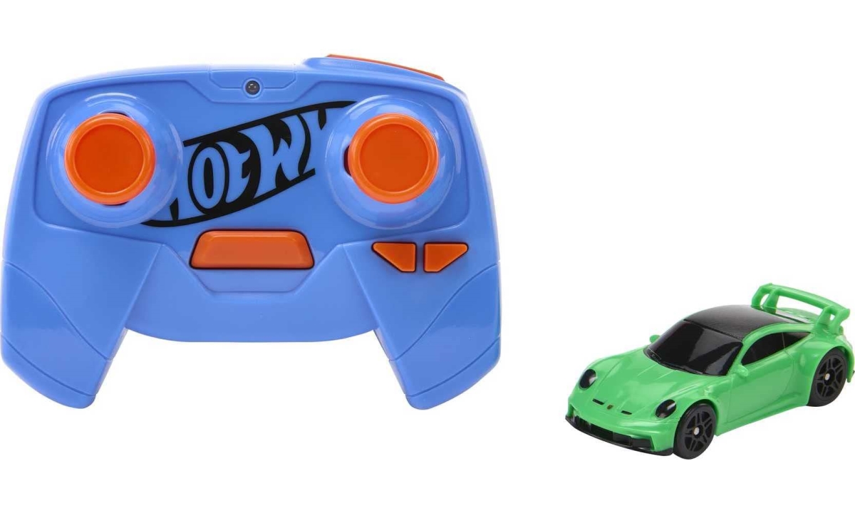 XS68381 Wheels 1-64 Scale RC Toy Car - Remote Control Porsche 911 for On & Off Track Racing with USB Cable for Recharging