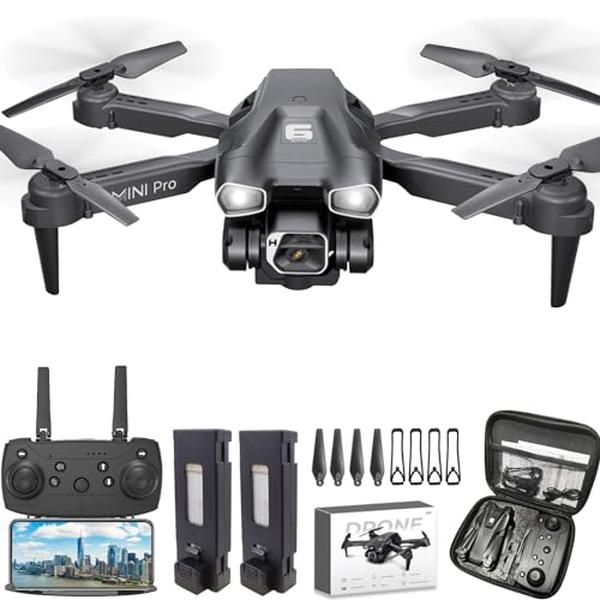 Picture of A-Sonic XS68899 Drone with Camera for Adults - 1080P HD Mini FPV Drones for Kids Beginners - Foldable RC Quadcopter Toys for Boys Girls with Altitude Hold - 3D Flip - 3 Speeds - Headless Mode