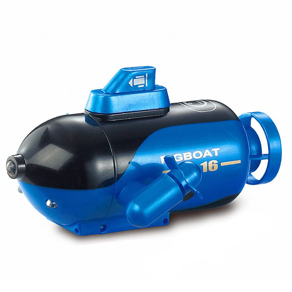Picture of A-Sonic XS68989 Mini Remote Control Submarine Toy - 4-Channel Remote Control Toy Forward & Diving - Backward & Surfacing - Left Turn - Right Turn&#44; Yellow