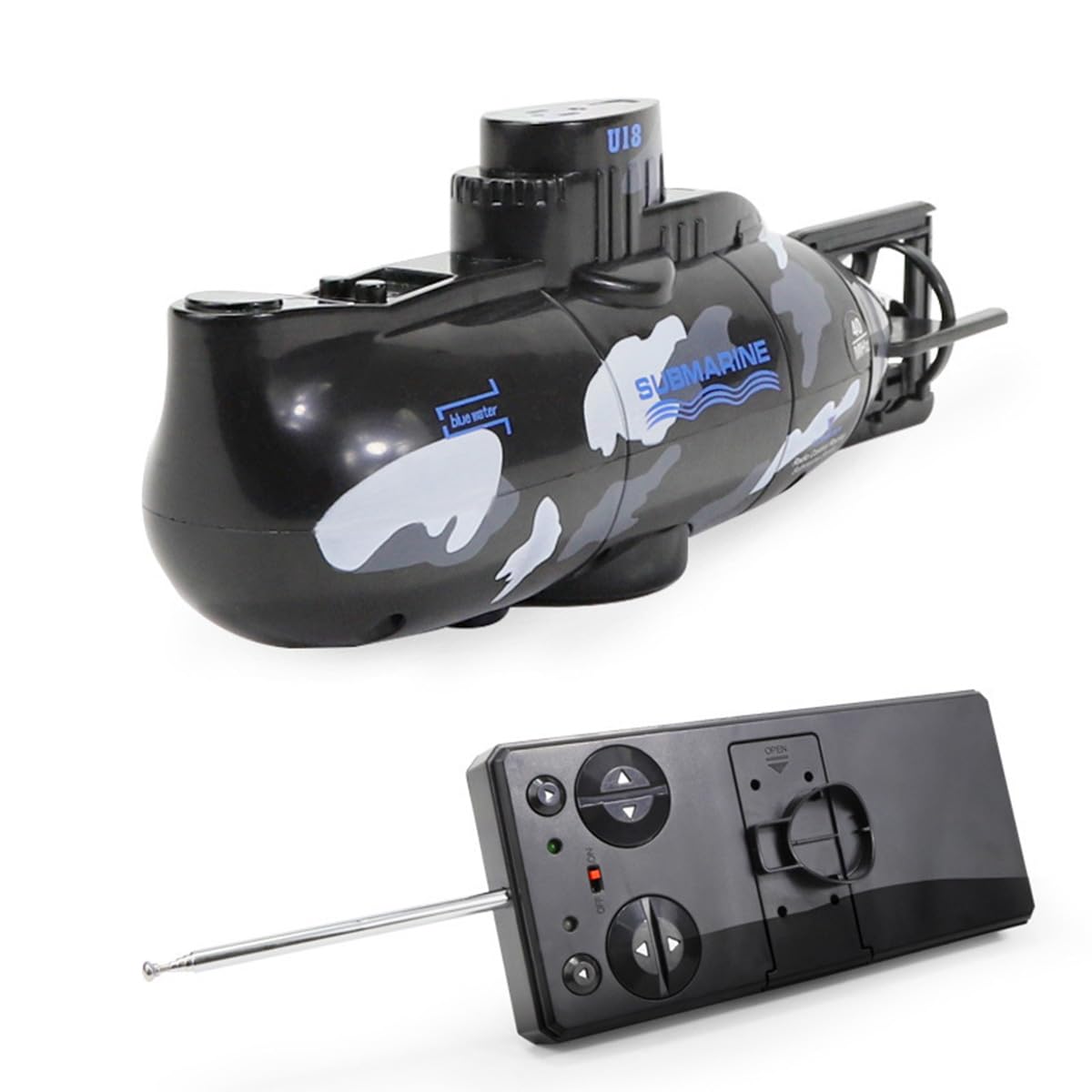 Picture of A-Sonic XS69070 Submarine Remote Control Boat Underwater Diving Fish Tank Toys Childrens Gifts
