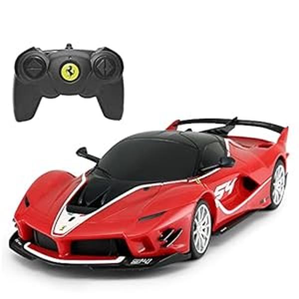 XS69645 Ferrari Toy 1-24 Scale Ferrari FXX K EVO Remote Control Car for Kid Boys Adults - Red