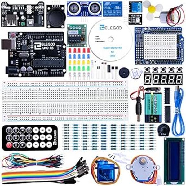 XS70394 UNO Project Super Starter Kit with Tutorial & UNO R3 Board with Compatible Arduino IDE