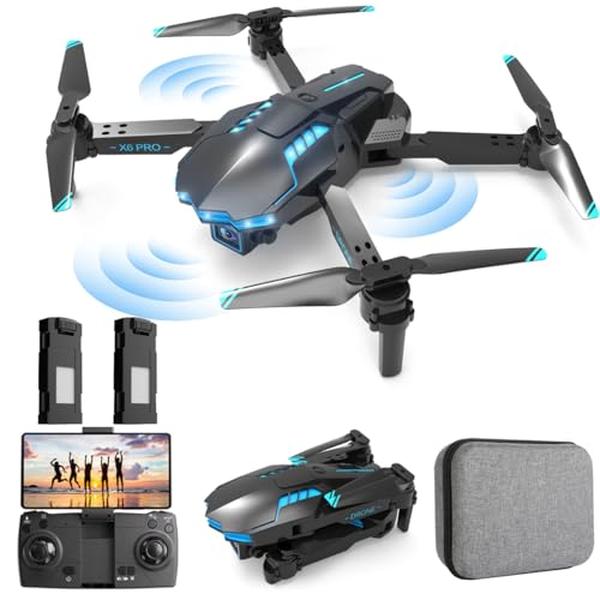 XS70397 Drone with Camera 1080P for Kids & Adults - RC Quadcopter Foldable FPV Drone for Beginners - Toys Gifts for Boys & Girls