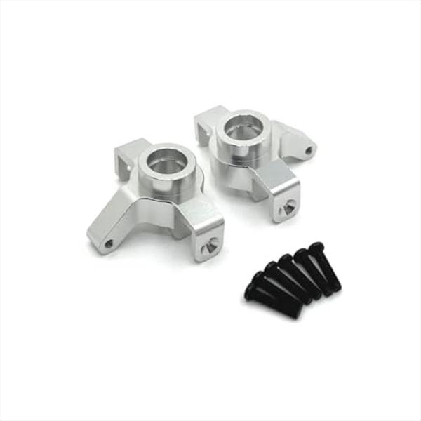 Upgrade RC Car Parts - Front Steering Cup Block for Hyper Go MJX 14301 14302 14303 1-14 Scale RC Vehicle Scale Accessories - Part No.14230 - Silver