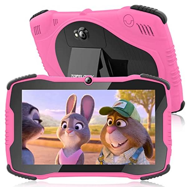 Tablet for Toddlers with Case - Learning Tablet with Wi-Fi - Dual Camera - 2GB RAM - 32GB Storage - Parental Controls - Shock Proof for Boys & Girls