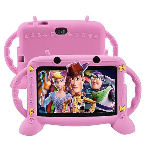 XS70890 Tablet - 7 in. Tablet for Kids 2-10 - Educational Learning Toddler Tablet Android 11 - 3GB RAM Plus 32GB ROM Storage - Google Play YouTube