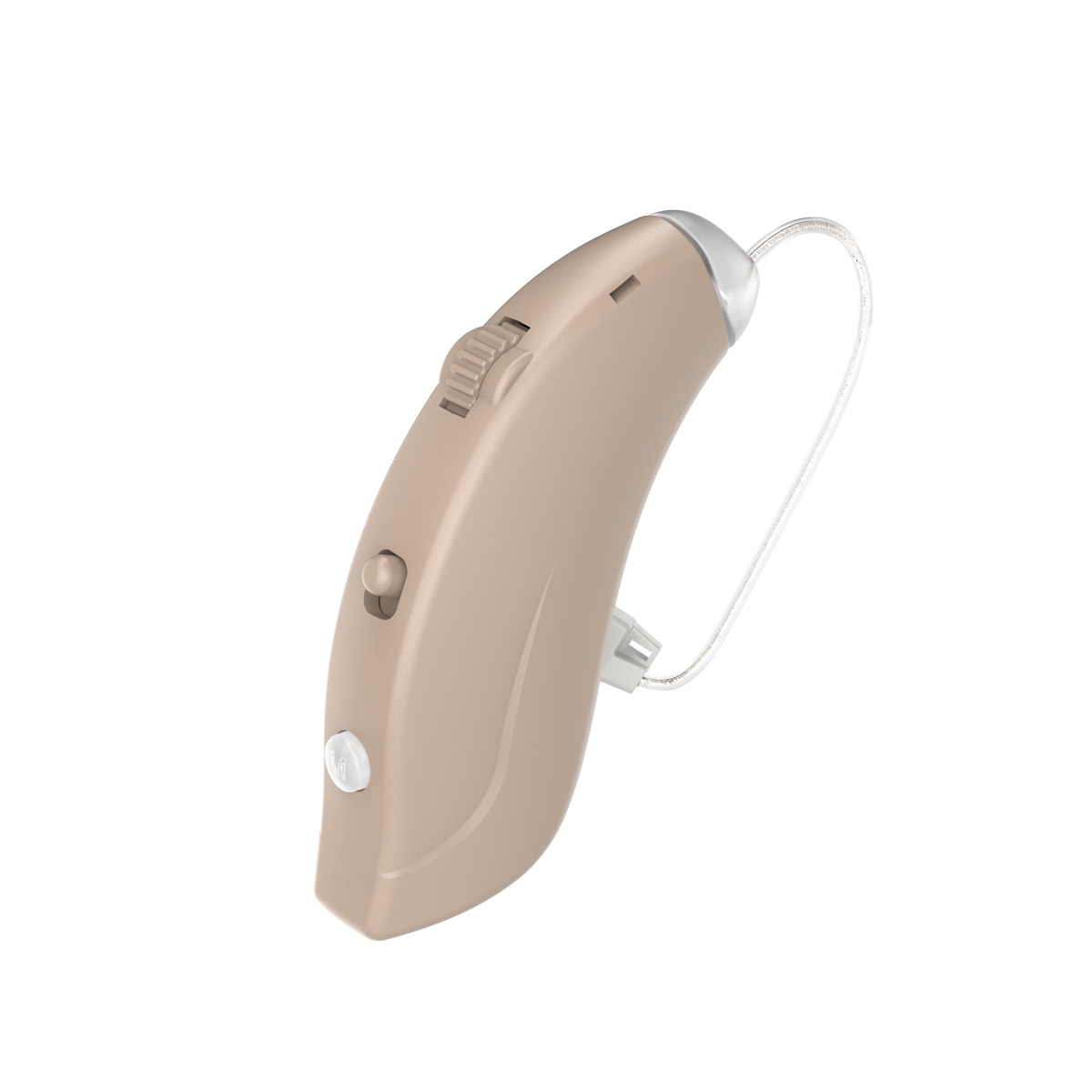XS71763 Aids for Seniors Rechargeable Hearing Aids Amplifiers with Bluetooth for Single Right Ear Hearing Loss Behind-The-Ear Ear Aid - Skin
