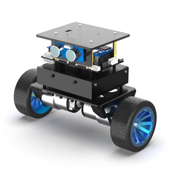 XS71863 STM32 2wd Self-Balancing Robot - Two-Wheeled Intelligent Robot Chassis Kit - PID Obstacle Avoidance Encoder Motor - Standard Kit