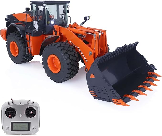 XS-73666 RC Hydraulic Loader 1-14 Scale for JDM-198 ZW370 Construction Vehicles Models RC Heavy Equipment