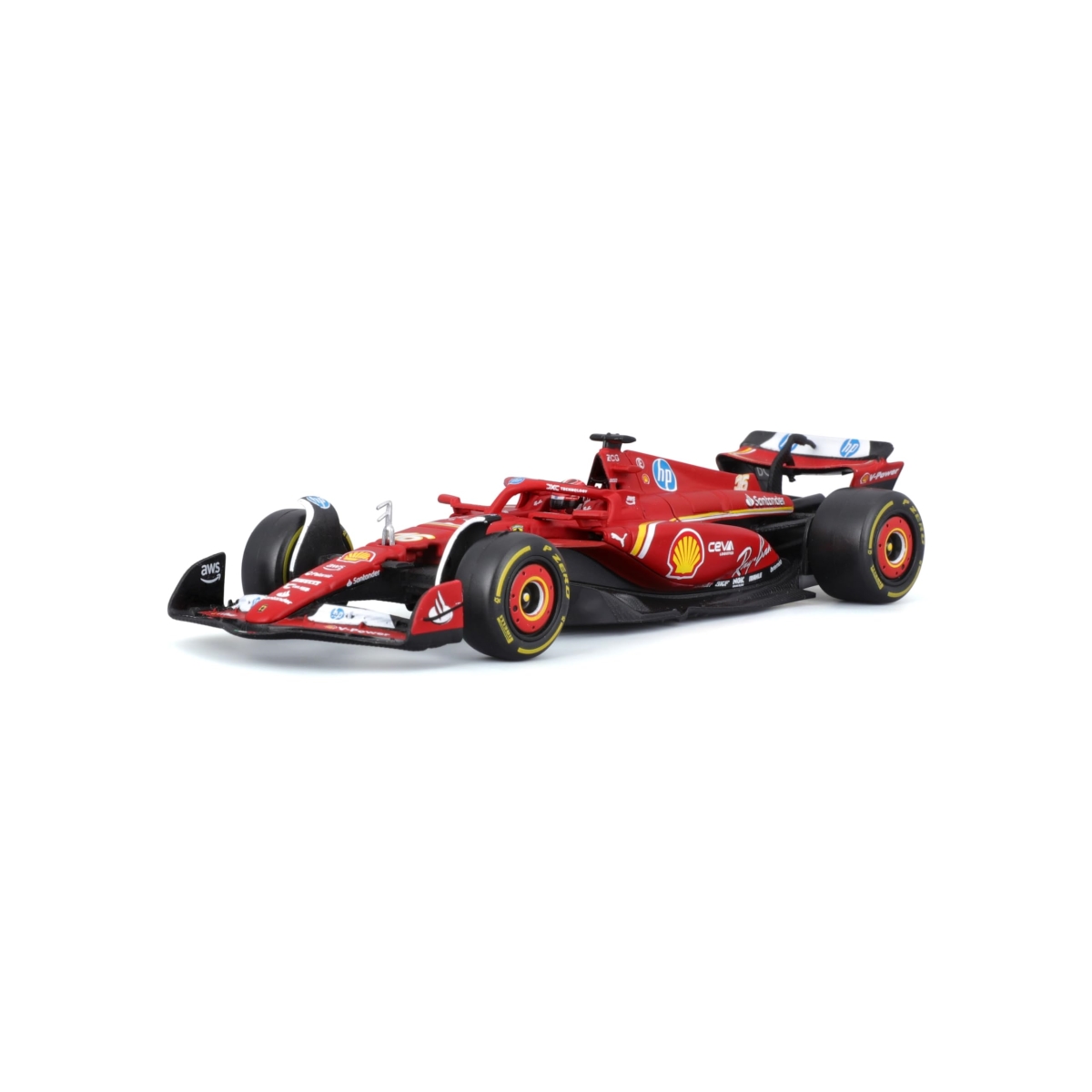 XS68389 1-43 Scale SFR Ferrari SF-24 Car with Helmet - 2024 -  A-Sonic