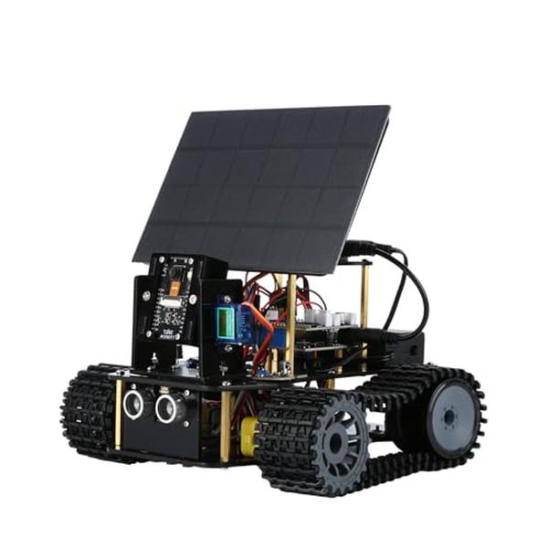 XS70537 Car Kit Functions STEM Coding for Ages 12-16 - 16 Plus Luxury Pack - Include Car Plus Camera Plus Tank Plus Solar